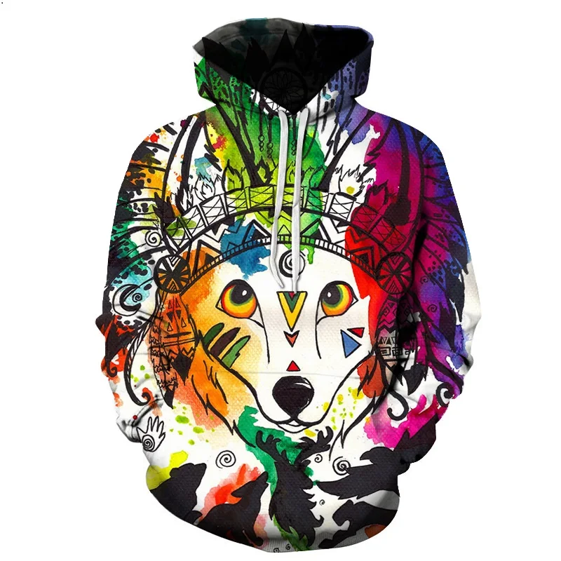 

New Fashion Queen Of The Fox Hoodie Women/men Printed Coat 3d Sweatshirt Outerwear Basicswear Graphic Hoodies