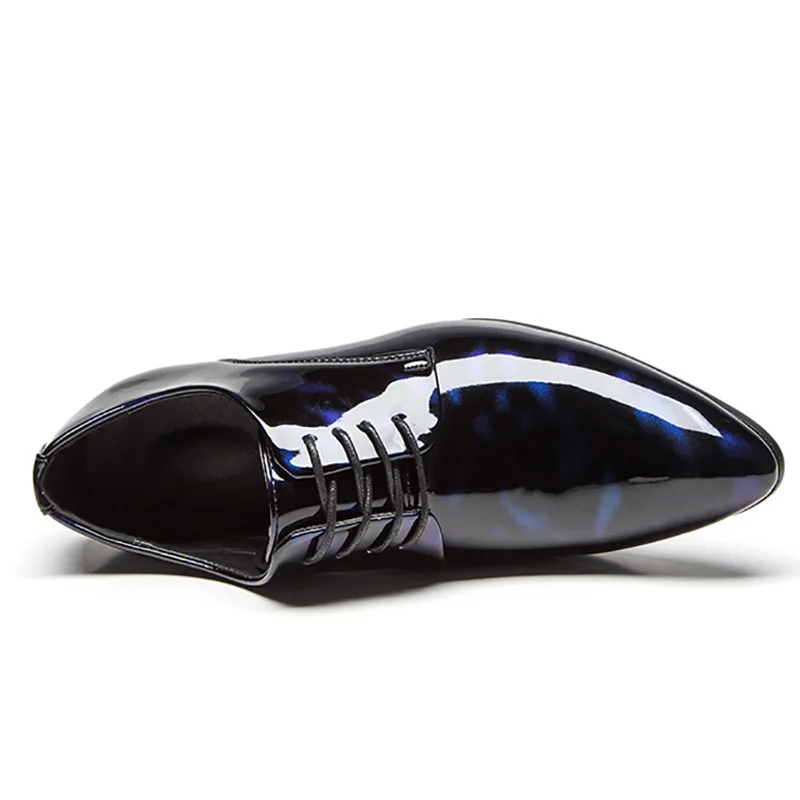 COSIDRAM/мужская деловая обувь с острым носком свадебные туфли оксфорды из