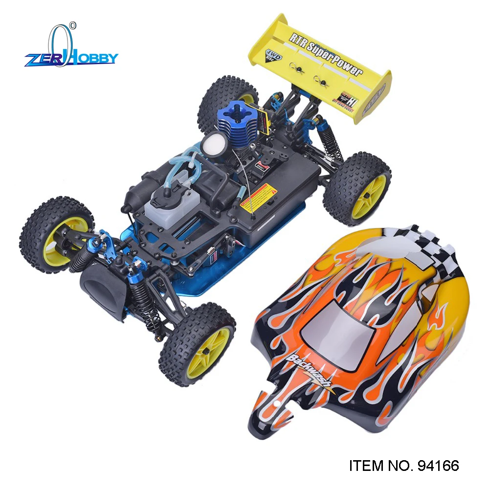 Гоночный автомобиль HSP масштаб 1/10 Nitro Gas Power 4wd двухскоростной внедорожник багги