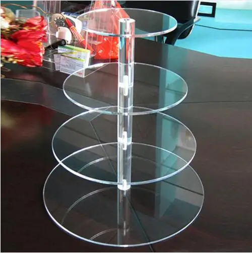 3/5 акриловая подставка для торта декор свадьбы дня рождения круглая чашек и