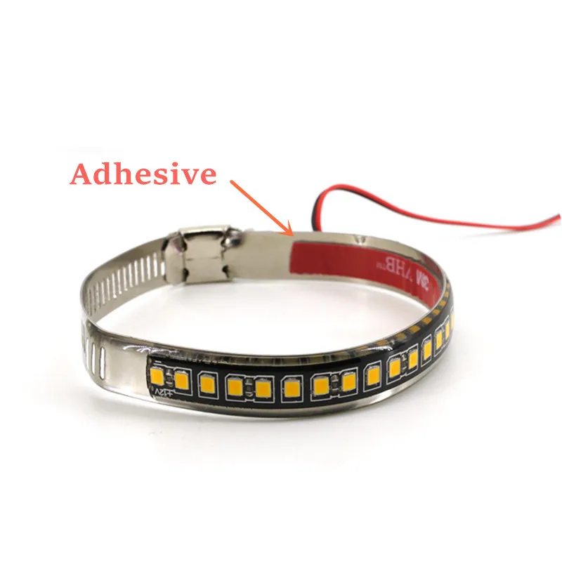 QIPO 1 шт. мотоциклетный светодиодный поворотник передняя вилка амортизационная