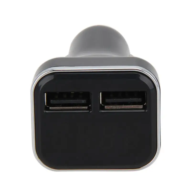 DC 12 в-24 в 24 Вт 4.8A двойной USB Автомобильное зарядное устройство авто светодиодный дисплей Автомобильное устройство для измерения напряжения батареи вольт тестер Вольтметр адаптер