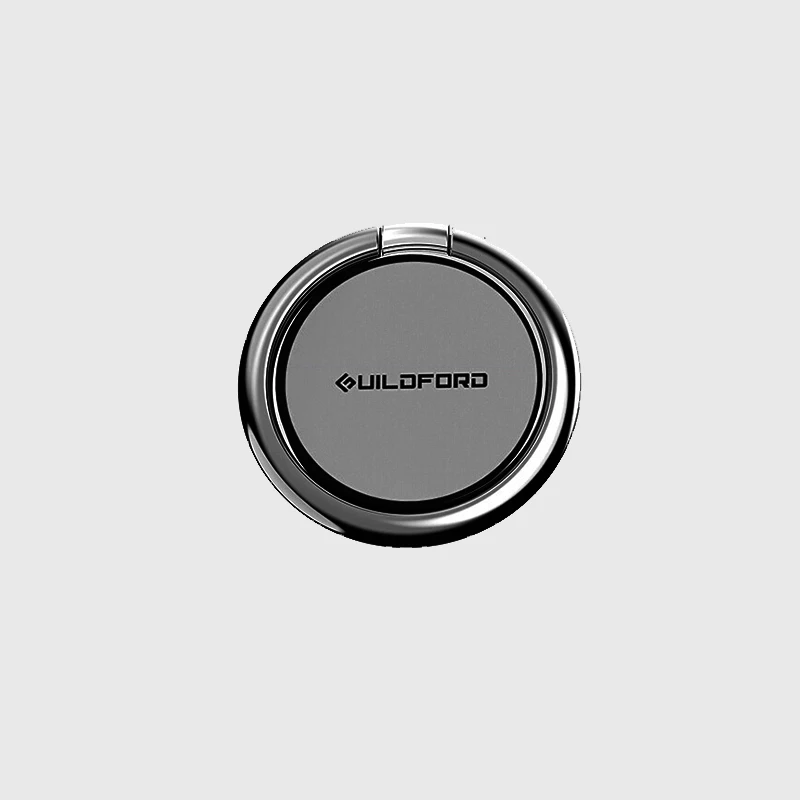 A Black phone Ring Xiaomi Mi Автомобильный держатель для телефона, набор колец для мобильного телефона, кронштейн для навигации, магнитные присоски, вращение на 360 градусов - Цвет: A Black phone Ring