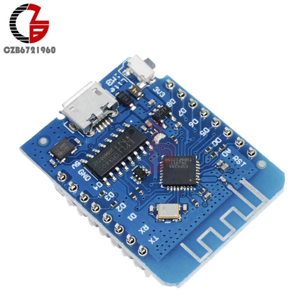 Плата разработки Wemos D1 MINI Lite V1.0.0 Shield CH340G CH340 WIFI IOT микроконтроллер ESP8285 ESP8266 для Arduino