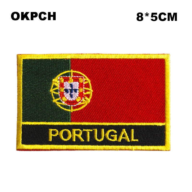 Norway Flag patcheswork fabric embroidery patch cutstom DIY stickers on clothing PT0144-R | Embroidery