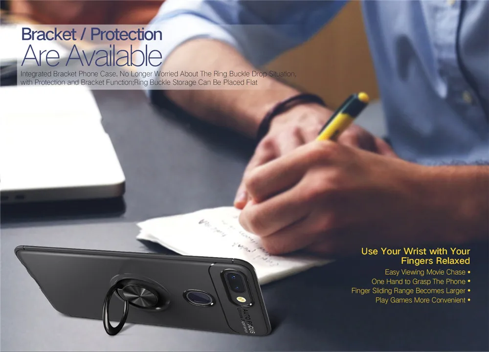 Чехол для Oppo R15 Pro автомобильный держатель подставка магнитное всасывающее