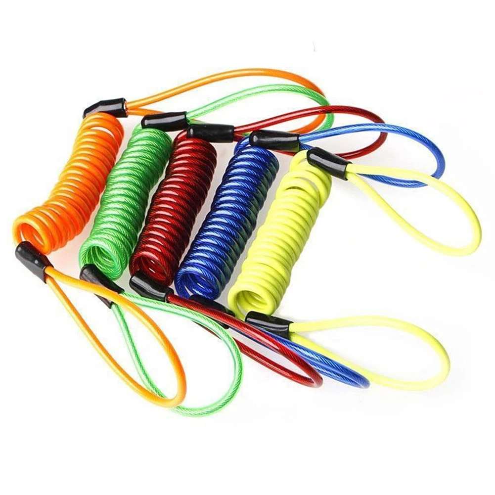 Мотоцикл велосипед Скутер мотоцикл защитный диск замок висячий Бесплатная 1 5 м