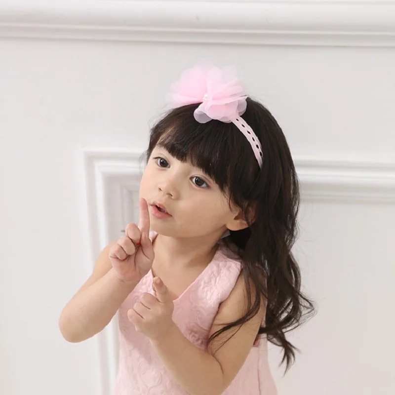 2017 Новый стиль Тюлевая повязка на голову Европейская лента для волос девочек