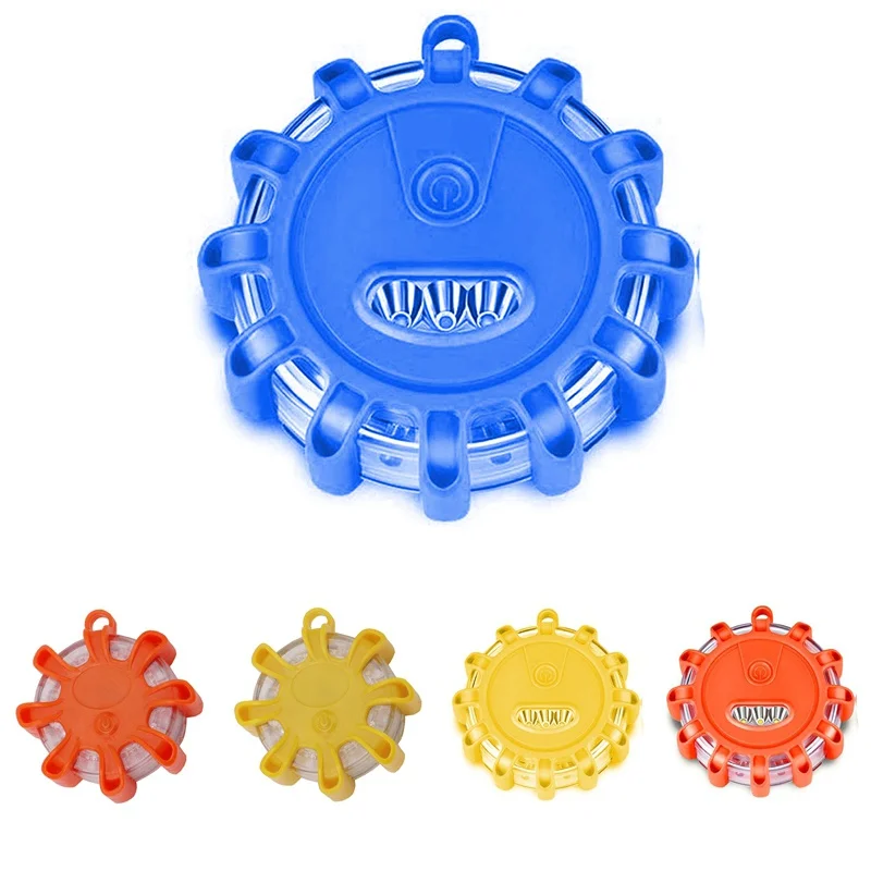 Светодиодный фальшфейер красный светодиодный Безопасность Flare фонарик магнит