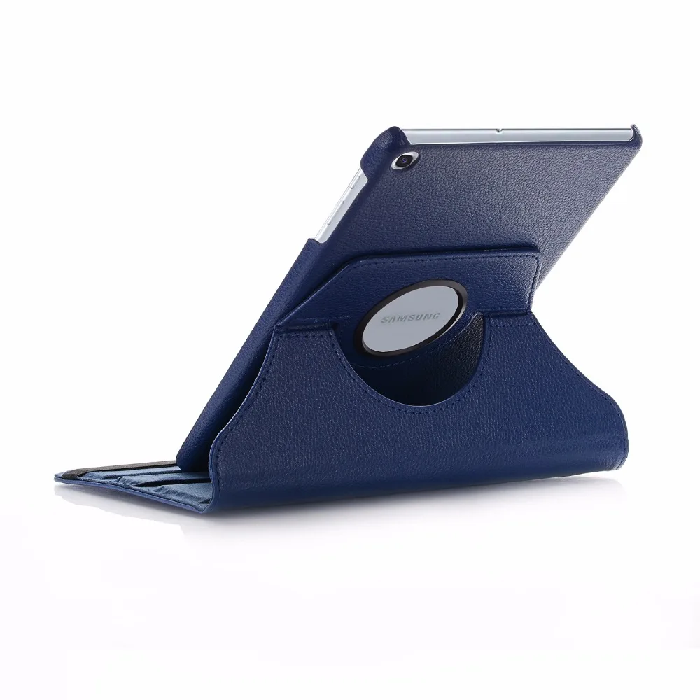 360 Rotating Case For Samsung Galaxy Tab A 8.0 S Pen P200 P205 SM-P200 SM-P205 Smart Auto Sleep / Wake Stand Leather Cover