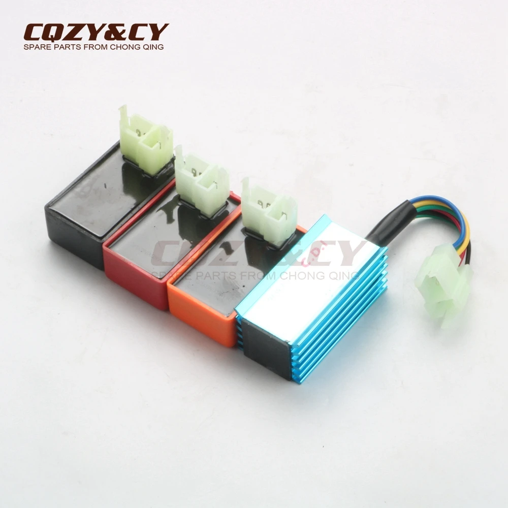 6pin AC высокопроизводительный гоночный CDI и стандартный блок для CG125 156FMI 125 куб. См