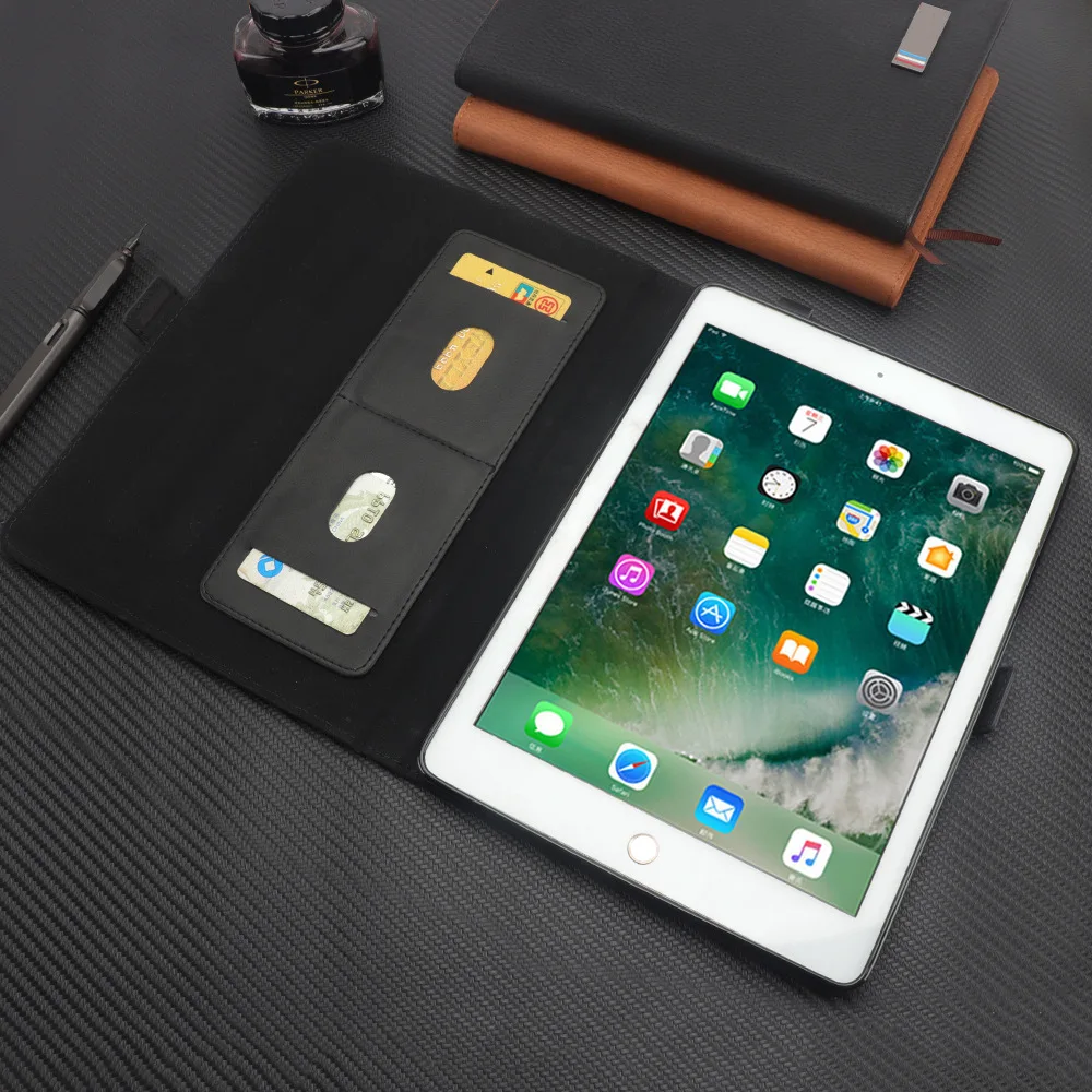 Чехол для новейший iPad Pro12.9 дюймов Чехол ESR Премиум искусственная кожа роскошный бизнес Folio Stand Карманный умный чехол для iPad Pro