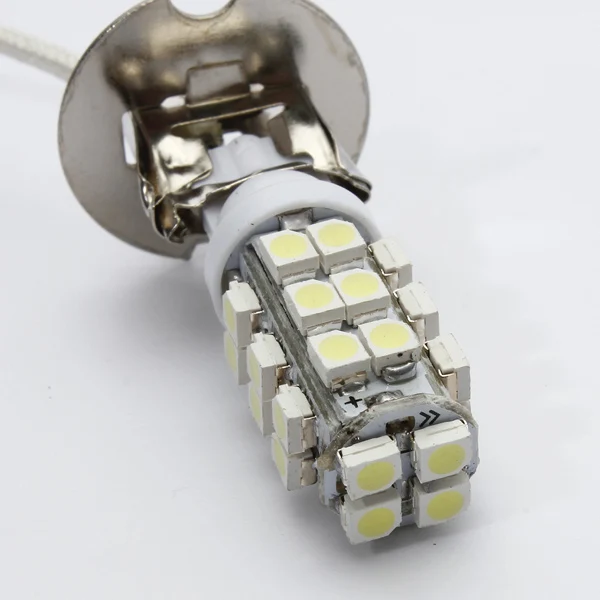 Лучшая цена Белый H3 28 светодиодный 3528 SMD машина автомобиль свет Главная фара Туман Глава автоматическая лампочка DC12V