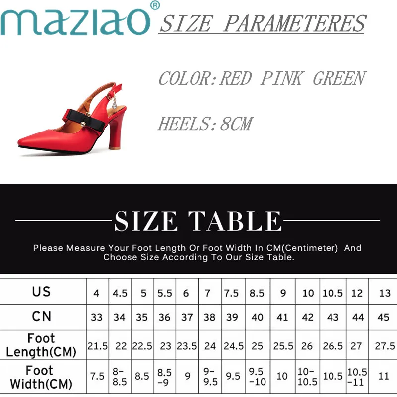 Shoe Pointed Toe Color Matching Rhinestones Metal Decoration Sweet Red Party High Heel Ladies Casual Shoes MAZIAO | Обувь
