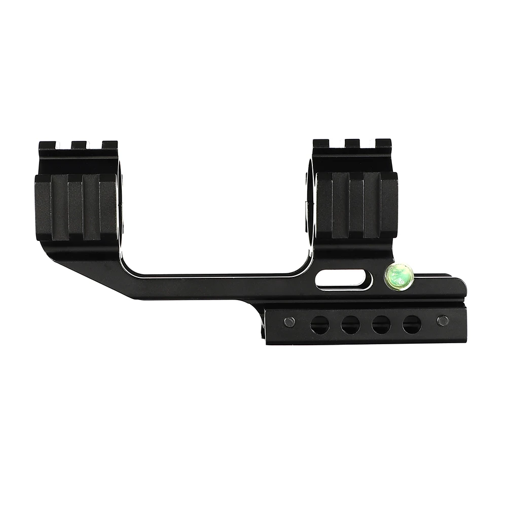 Ohhunt Тактический Riflescope Tri-Rail Mount Интегральные кольца с пузырьковым уровнем 25,4 мм до 30 мм основание 3-стороннее рельсовое основание