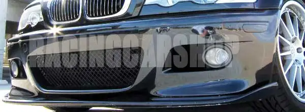 H стиль задний спойлер переднего бампера из углеродного волокна для BMW E46 M3 3 series 1998