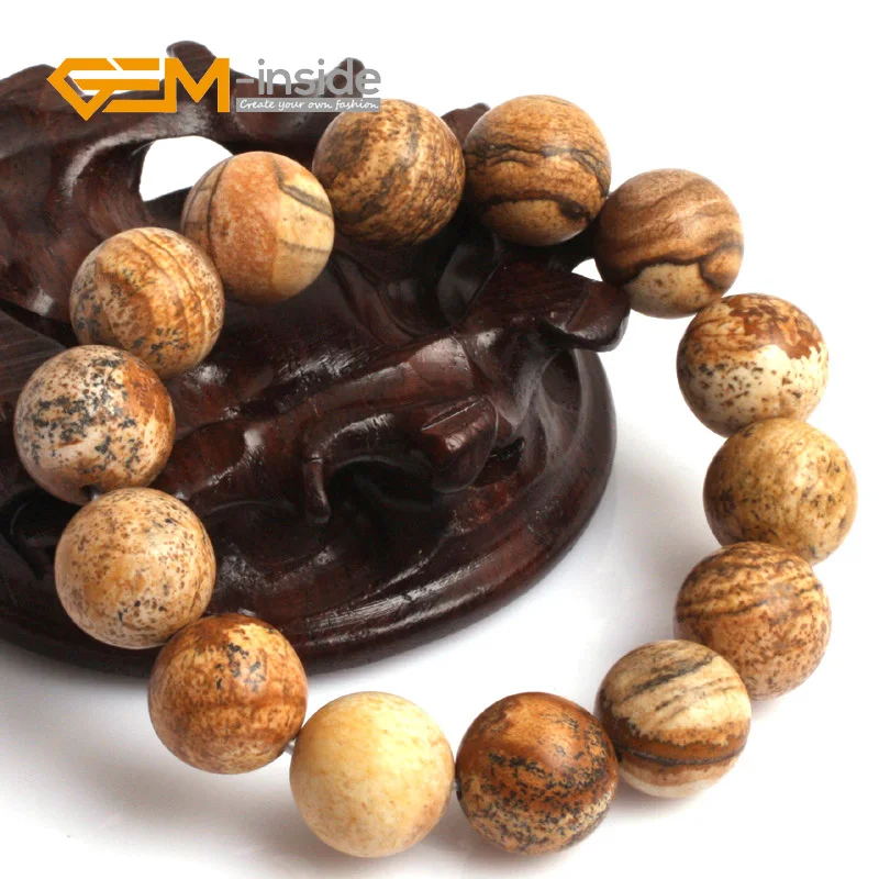 Браслеты женские и мужские с натуральными камнями 4-14 мм 7 5 дюйма | Украшения