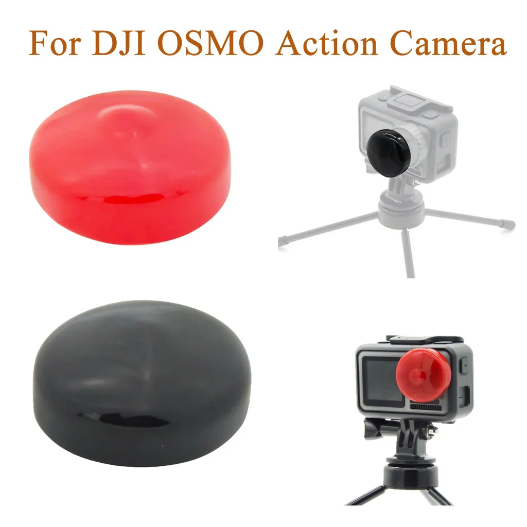 Крышка объектива для экшн-камеры DJI Osmo Защитная силиконовая камеры крышка