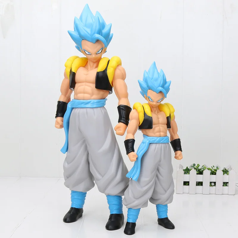 33 см/45 см Dragon Ball Супер saiyan gogeta синие волосы ПВХ фигурка Коллекция Модель игрушки