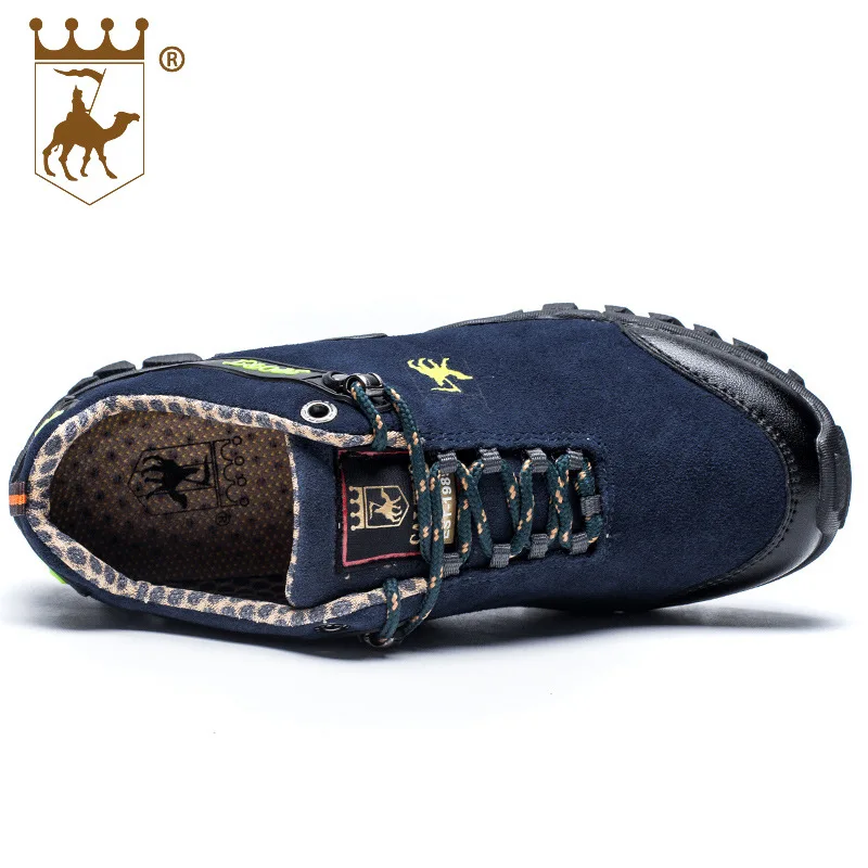 BACKCAMEL Shoes Men's Autumn Genuine Leather Men Waterproof Rubber Boots Non-slip Retro Outdoor Walking Casual | Обувь