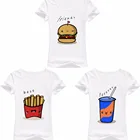 BFF изображением гамбургера и чипсов, cola 
