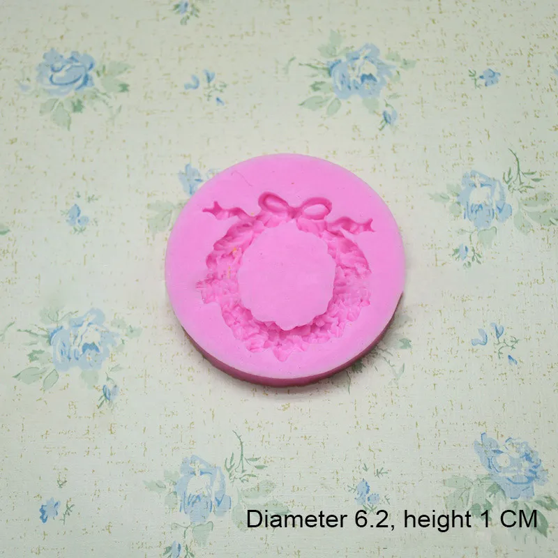 Цветочный венок границы силиконовые формы инструменты для украшения свадебного