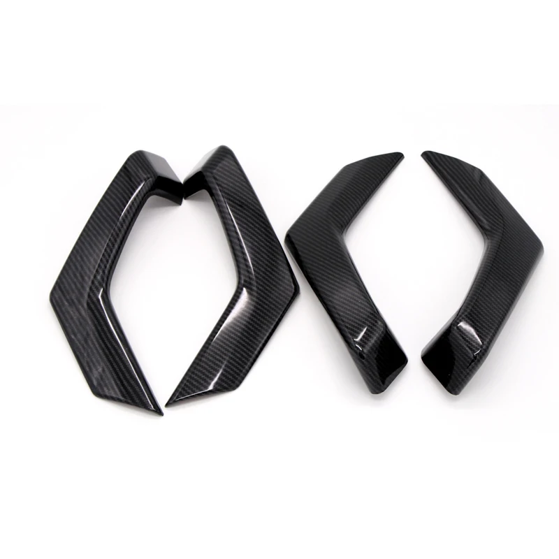 car styling Interior Accessories Door Armrest Handle Cover Sticker Trim 4pcs ABS For VW Volkswagen T-Roc 2017-2018 | Автомобили и