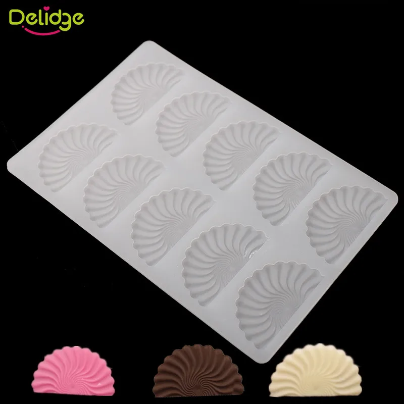 Силиконовые формы для шоколада 1 шт. 3D вентилятор оригинальный инструмент