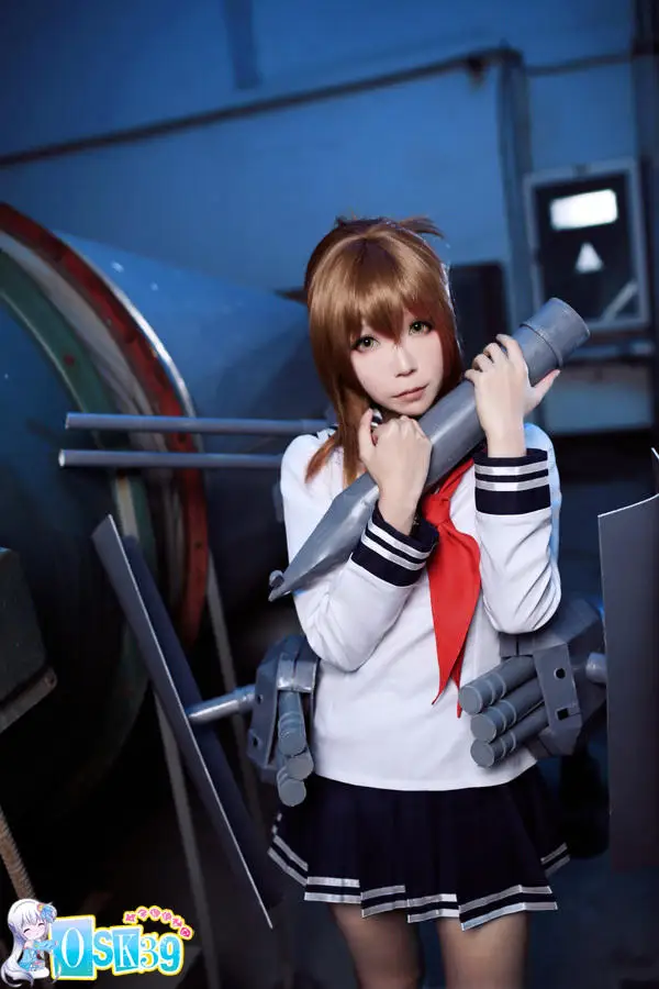 Коллекция Kantai для косплея японский Звездного разрушителя Akatsuki Хибики Ikazuchi Inazuma