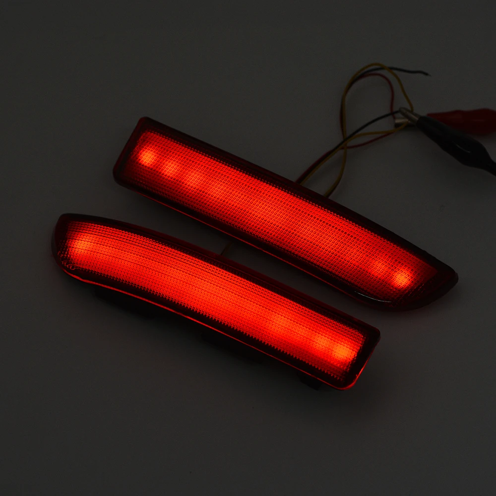 12В видеорегистратор в зеркале заднего бампера светильник s красный светодиодный