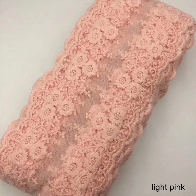 Полые кружевные ленты с цветами DIY выбор цвета кружевная ткань швейная ширина 12 см кружево отделка шитье украшения Аксессуары