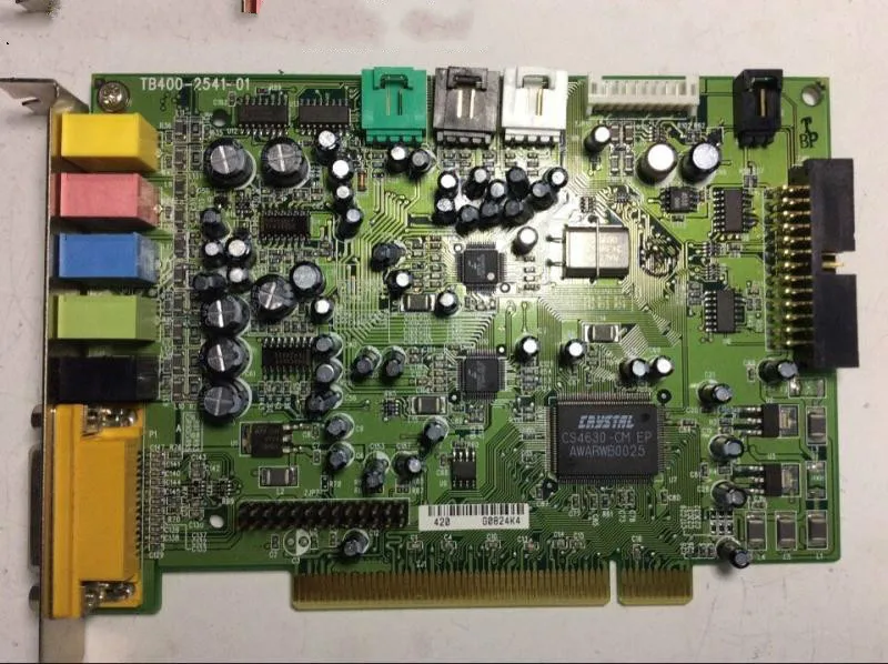 Оригинальная разборка CS4630 1 1-канальная звуковая карта идеальное качество звука!
