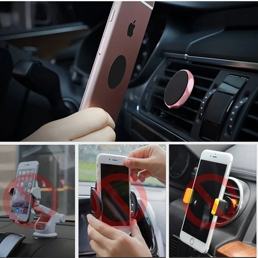 Universal Car Phone Stand Holder For Xiaomi Mi A1 5X 6 Max 2 Redmi 4 4a Note 4x Magnet Air Vent Mount Bracket Support Grip | Мобильные