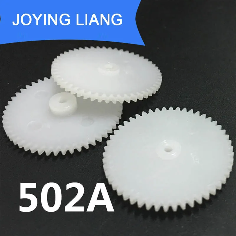 502A 0.5M 26MM Spur Gear Modulus 0.5 50 Tooth 2mm Hole Plastic Disc Toy Accessories 10pcs/lot | Обустройство дома