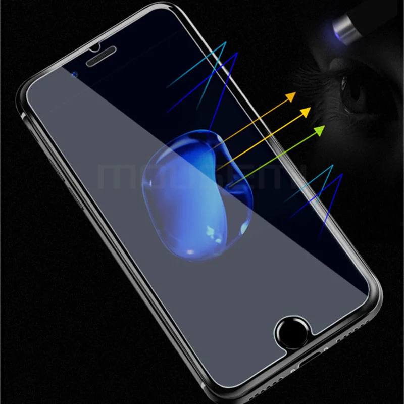 Ультратонкое закаленное стекло CAPAME 9H для защиты экрана iPhone 7 2.5D Защитное X 6 8 Plus se