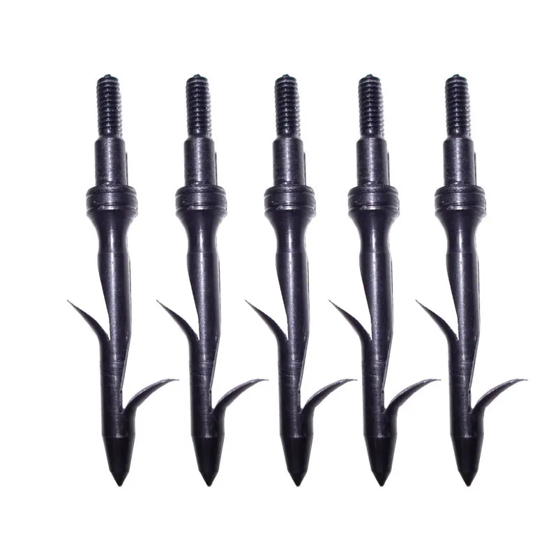Бесплатная доставка 6 шт. Стальные рыболовные наконечники для охотничьих стрел