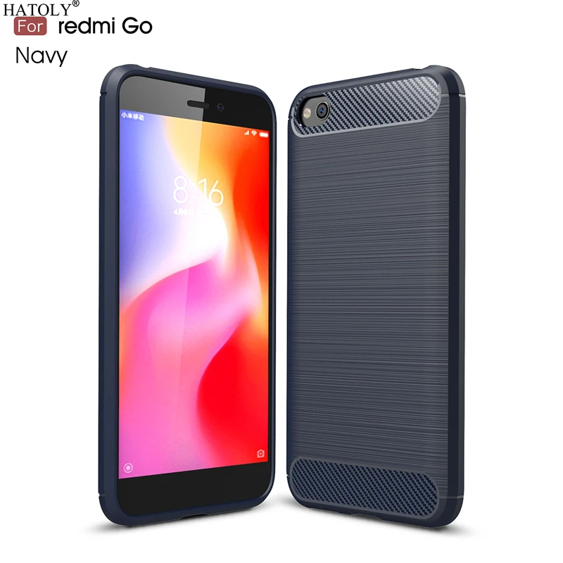 Чехол для Xiaomi Redmi Go силиконовый Ударопрочный Мягкий чехол телефона бампер |