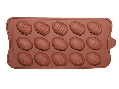 

Высокая температура 15 пасхальных яиц силиконовая форма для торта * форма для выпечки; шоколадный пудинг