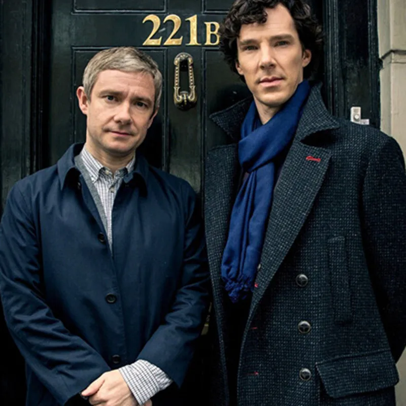 Модное ювелирное изделие в форме ключа кулон ожерелье ключ к 221b Шерлок цепи ТВ