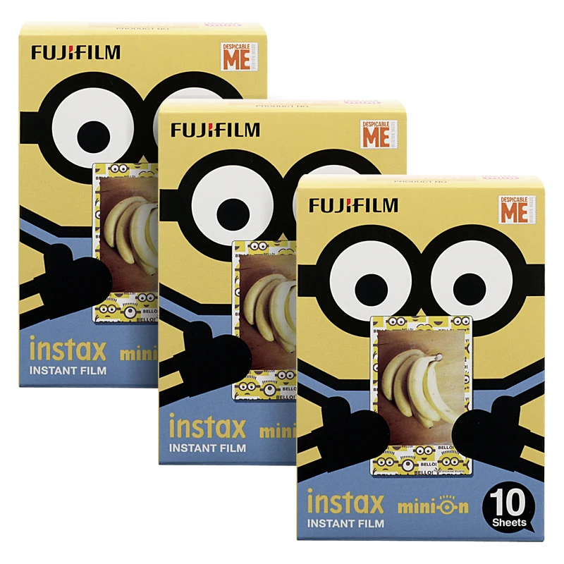 Fujifilm Instax Mini Minion DMF Instant 30 пленка для Fuji 7s 8 + 9 25 50s 70 90 300 SP 1 2 принтера|instax mini|fujifilm instax
