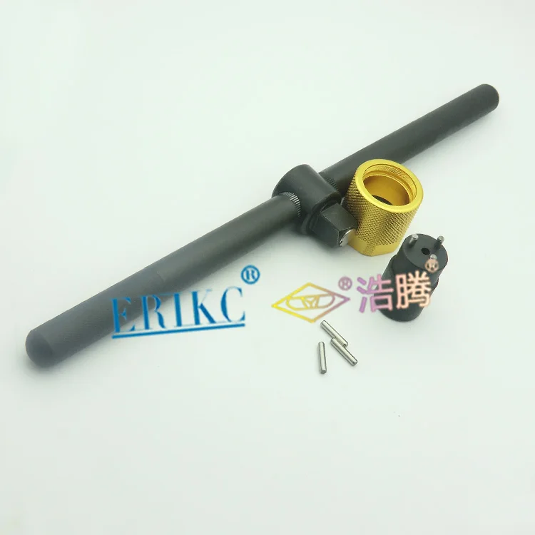 ERIKC Three-Jaw Spanners Removing Common Rail Injector Orifice Plate Control Valve Dismounting Repair Kits Tool With 3 Pin |