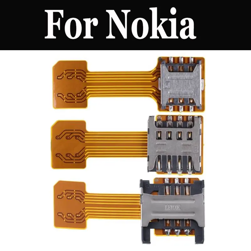 Адаптер Micro SD для двух SIM-карт Nokia 5 3 6 2 8 7 1 Sirocco Plus | Мобильные телефоны и аксессуары
