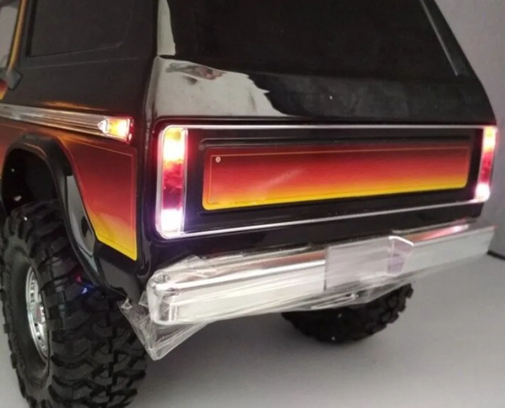 XBERSTAR Fast flash lamp Led Flashing Lights For TRAXXAS TRX4 T4 Land Rover Guard Ford OP Upgrade RC Car Part Accessories | Электроника