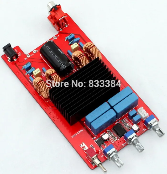 Горячая продажа TDA7498 + LM1036 Класс D аудио усилитель плата 100 Вт