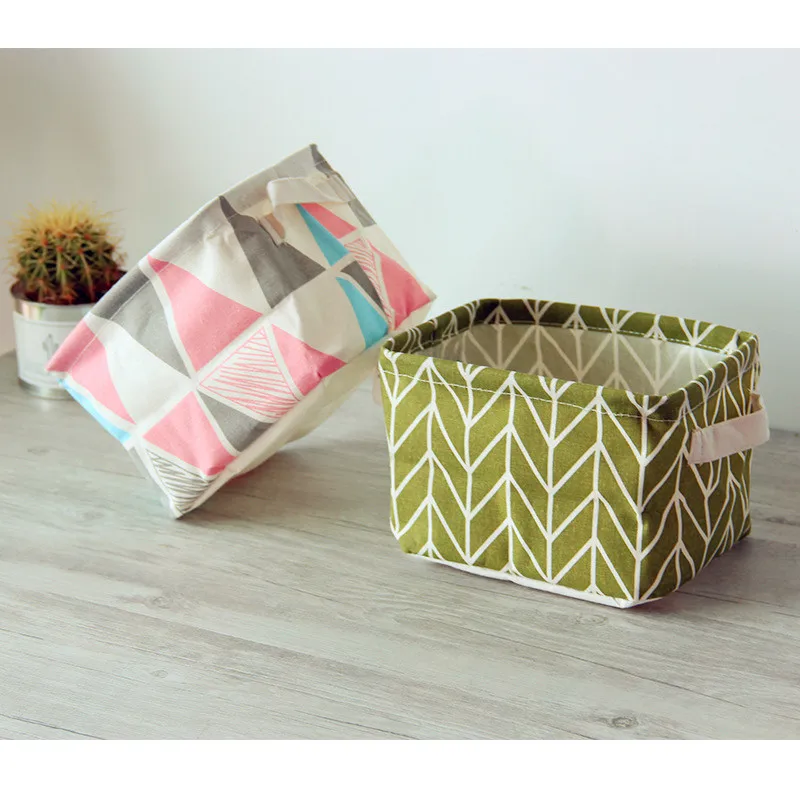 Настольная коробка для хранения в скандинавском стиле держатель клетка