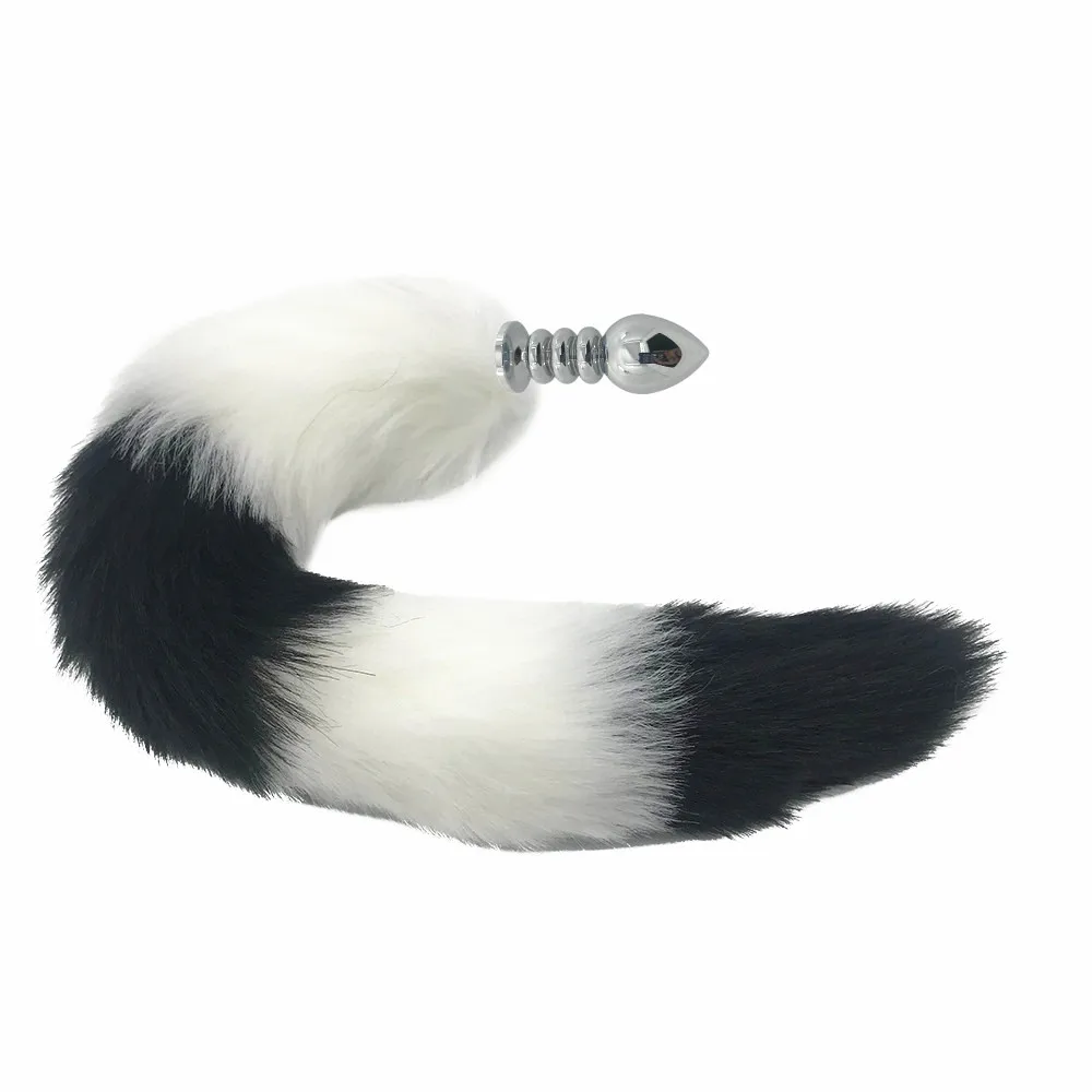 Metal Erotic Anal Tail Long Fox Butt Plugs Anus Sexy Toys For Women &amp Men Funny Adult Love |