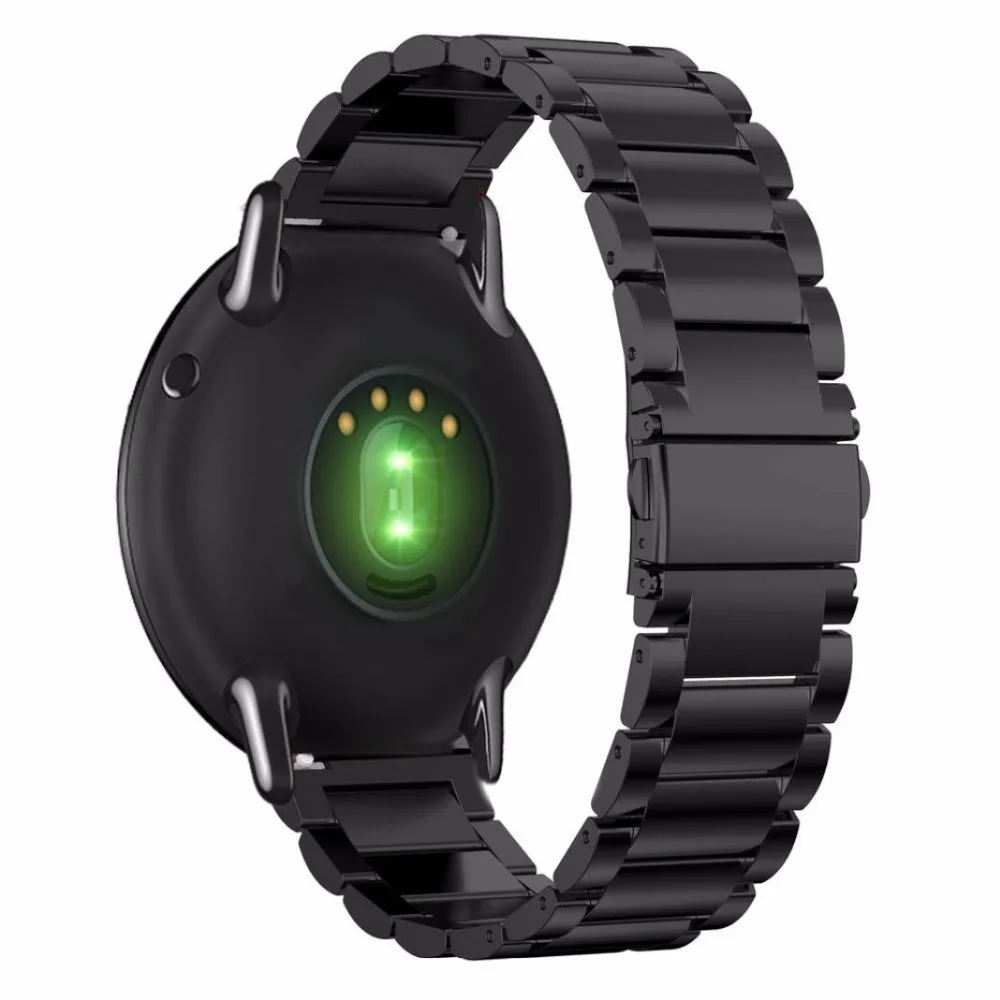 Ремешок Amazfeel 20 мм для часов Amazfit Bit Bip из нержавеющей стали 22 мм Браслет Для Xiaomi Huami Amazfit Stratos 2 Amazfit Pace Band
