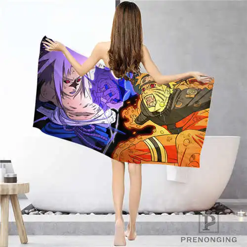 Face or Bath Towel На заказ family_naruto(1) тряпка для ванной комнаты полотенце s полотенце для лица/банное полотенце для душа s Размер 33x74 см/72x143 см#18-12-16-01-18 - Цвет: Face or Bath Towel