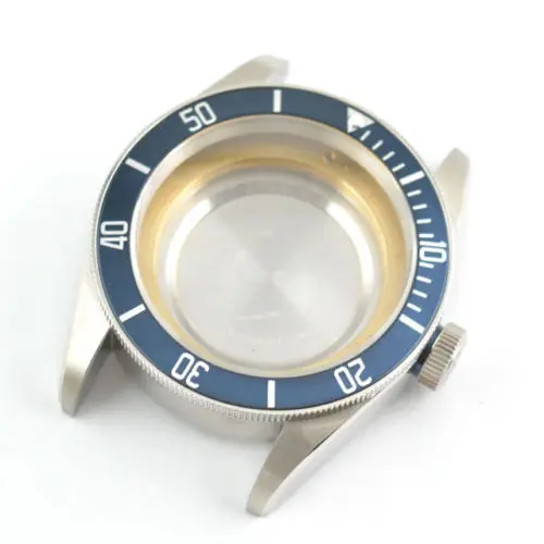 41 мм сапфировое стекло алюминиевая рамка запчасти для часов чехол циферблат