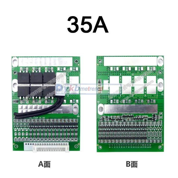 Защитная плата для литий-ионных и литий-полимерных батарей 6S-13S 35A 50A 80A 150A Balance BMS